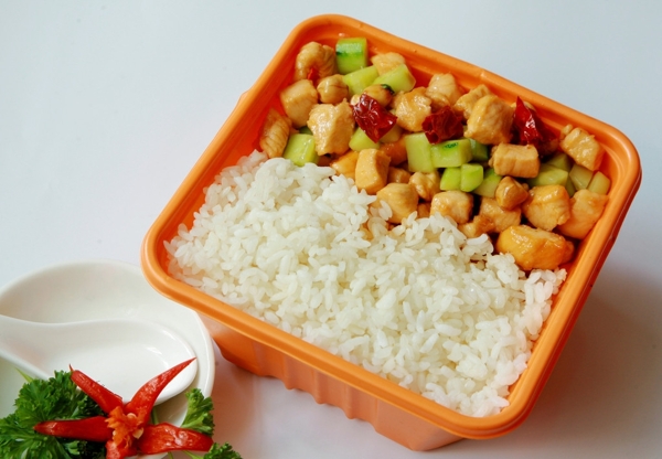 宮保雞丁飯圖片