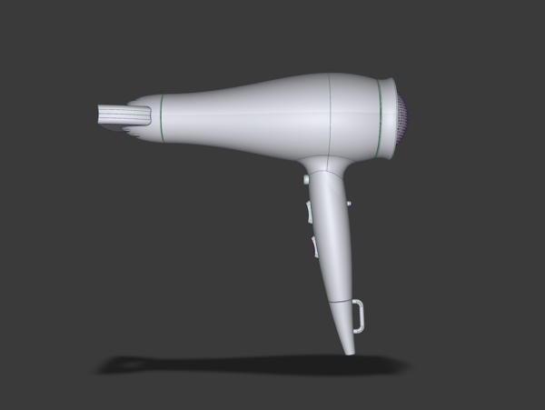 吹風(fēng)機(jī)在AutodeskAlias