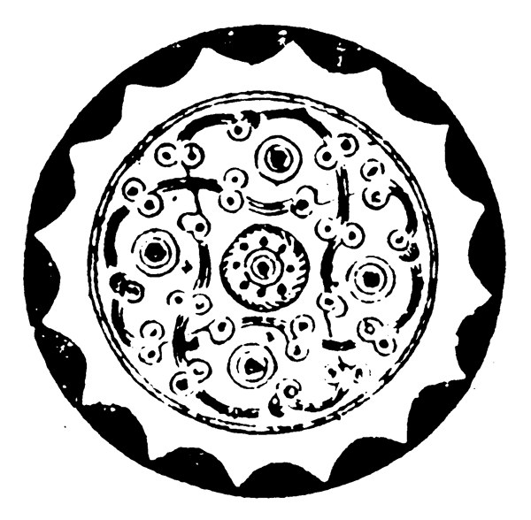 瓦當(dāng)圖案秦漢時期圖案中國傳統(tǒng)圖案圖案012