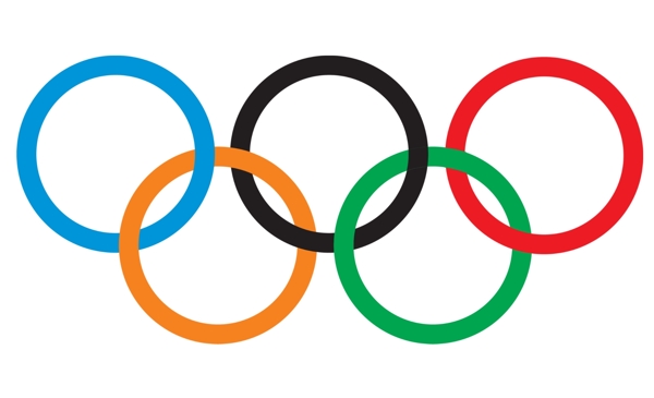 奥运矢量奥运五环图标