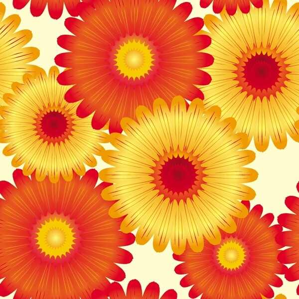歐美花紋1327矢量EPS