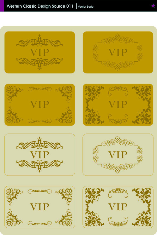 VIP卡片