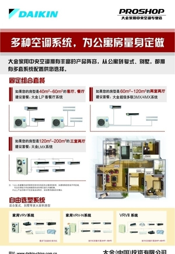 大金家用中央空調(diào)圖片