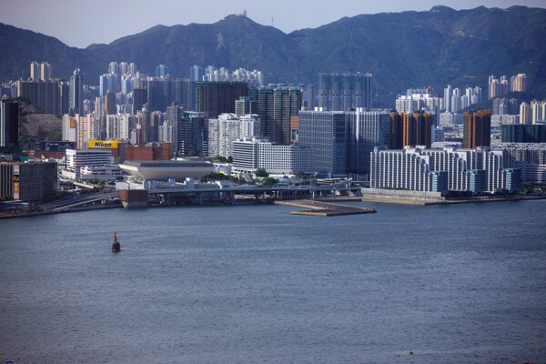 香港红磡远眺图片