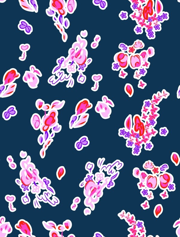 矢量花