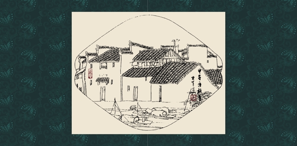 江南小鎮(zhèn)圖片