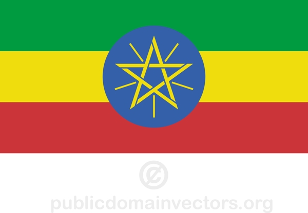 埃塞俄比亚矢量标志