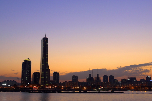 城市夜景圖片