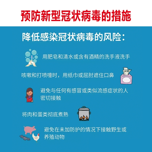 預防新型冠狀病毒