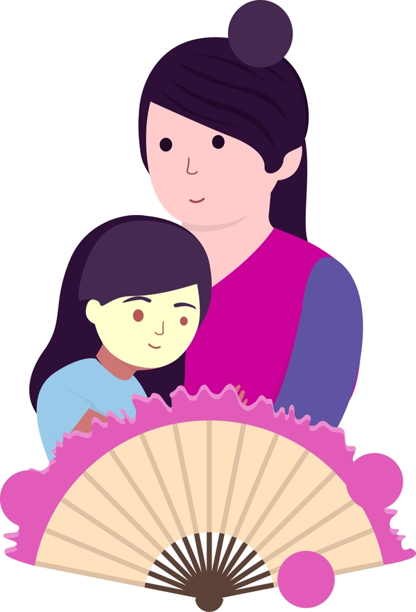 母親節(jié)裝飾元素圖案