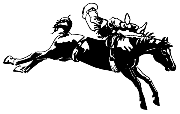 位圖抽象動物色彩黑白色馬免費(fèi)素材