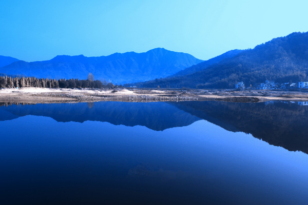 蓝光风景