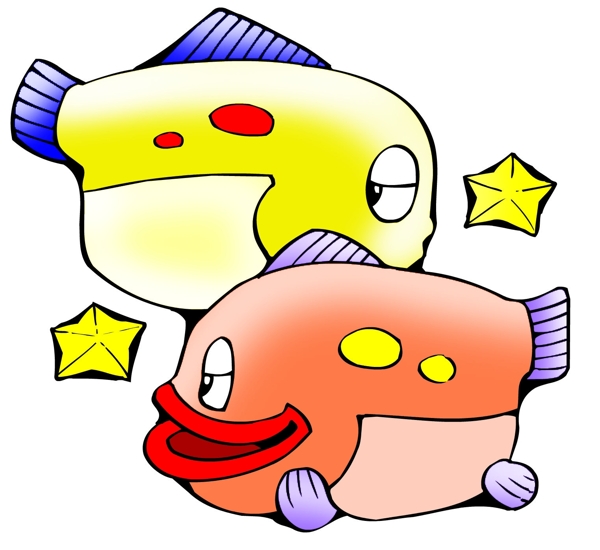 雙魚(yú)座星座插圖0068