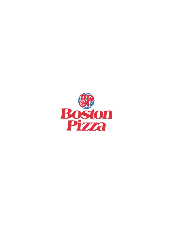 Bostonpizzaslogo設(shè)計欣賞Bostonpizzas名牌食品標志下載標志設(shè)計欣賞