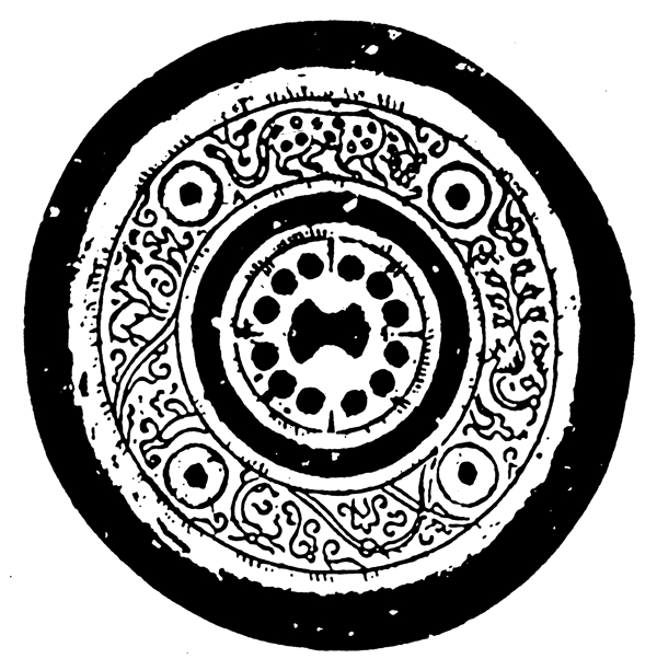 瓦當(dāng)圖案秦漢時期圖案中國傳統(tǒng)圖案圖案021