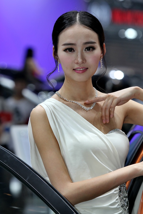 2014北京車(chē)展美女圖片