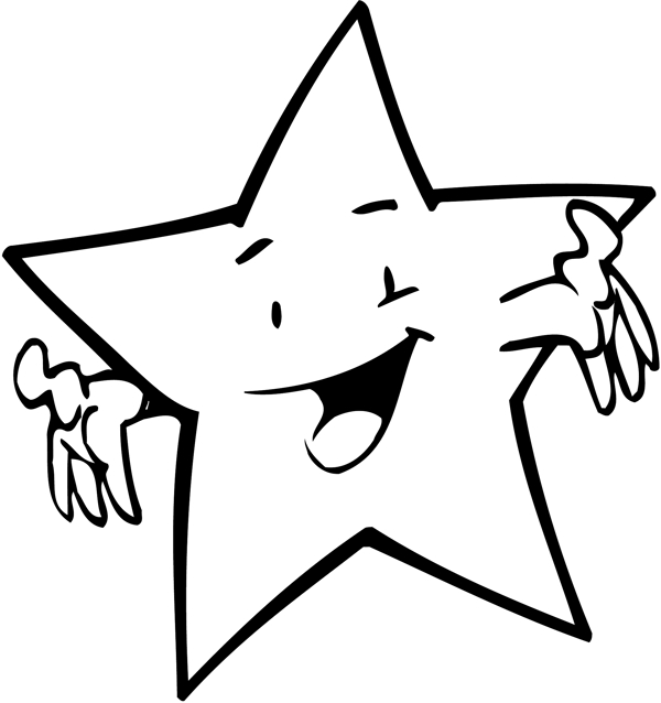星星娃矢量圖下載