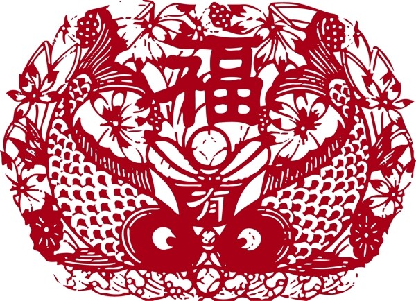 印花矢量圖動物魚抽象動物色彩免費素材