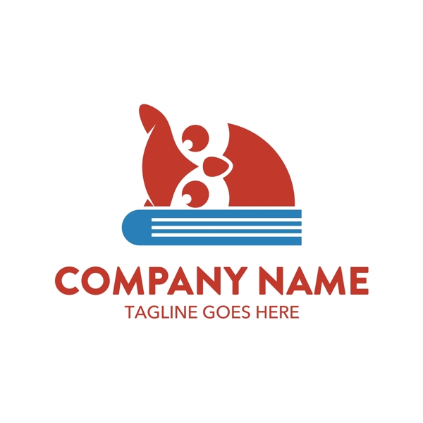 創(chuàng)意抽象動(dòng)物logo矢量素材