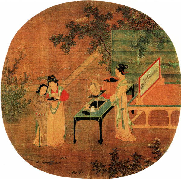 古代人物宮廷人物人物壁畫(huà)中國(guó)文化人物畫(huà)像中國(guó)風(fēng)中華藝術(shù)繪畫(huà)