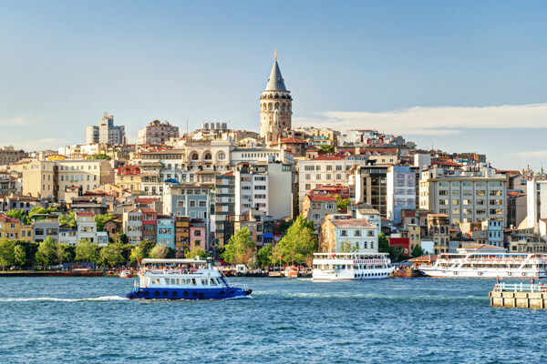 美丽伊斯坦布尔景色