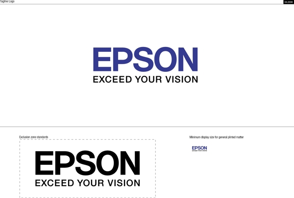 Epson爱普生标志矢量素材