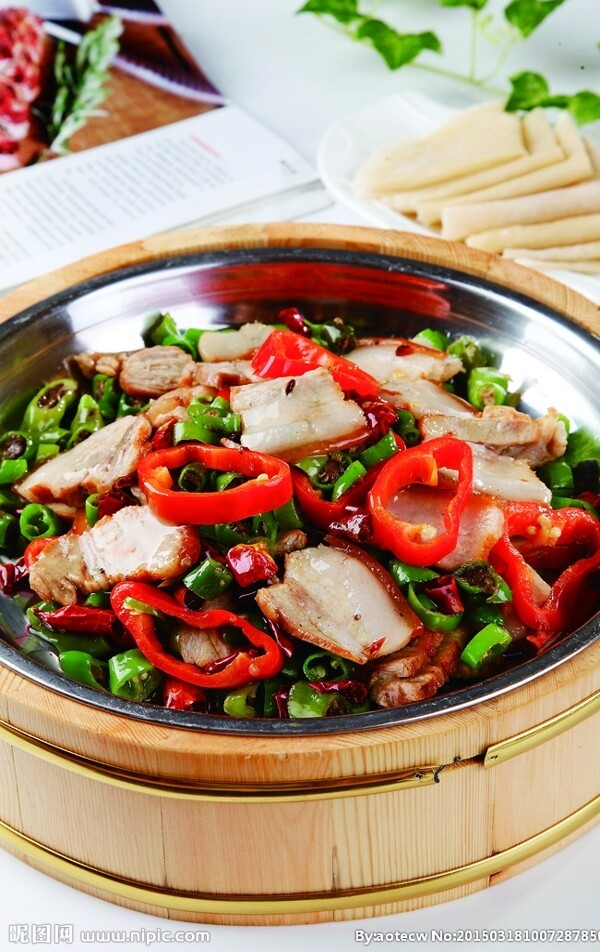 辣椒炒肉圖片