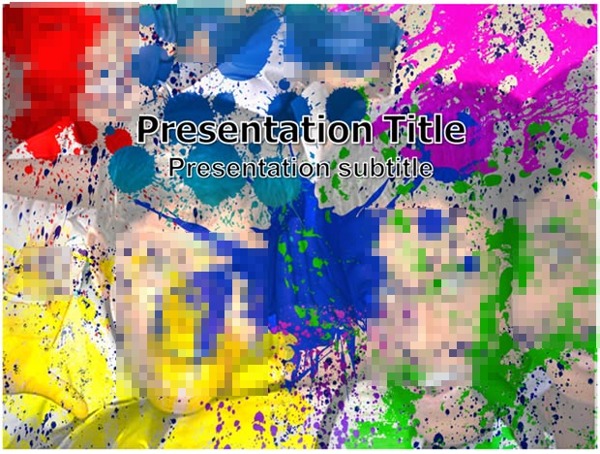 印度holi節(jié)ppt模板