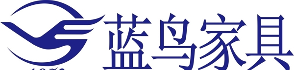 蓝鸟家具logo标志矢量图片