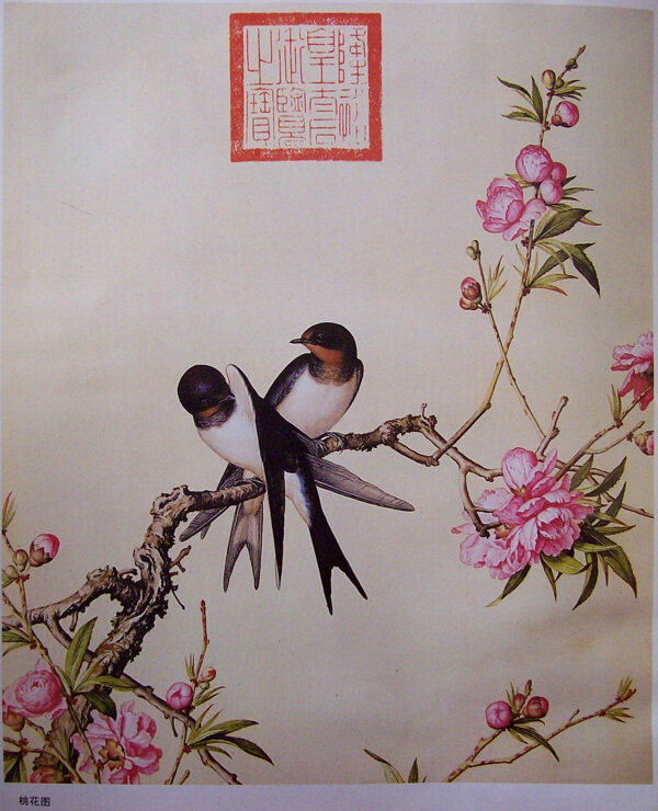桃花圖圖片