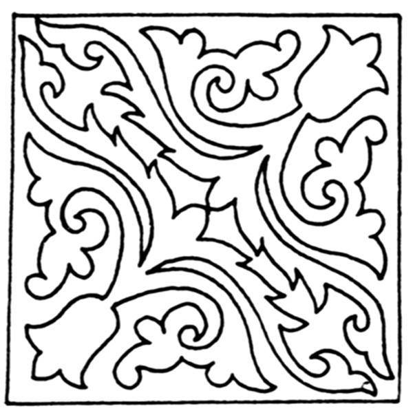 團(tuán)花紋樣傳統(tǒng)圖案0068