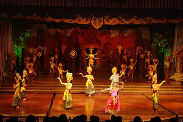 泰国歌舞表演图片