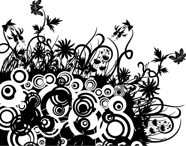 歐美花紋3688矢量EPS