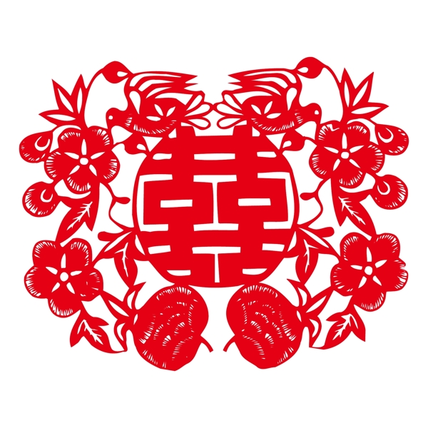 矢量圖風(fēng)格中國風(fēng)民族風(fēng)剪紙免費(fèi)素材