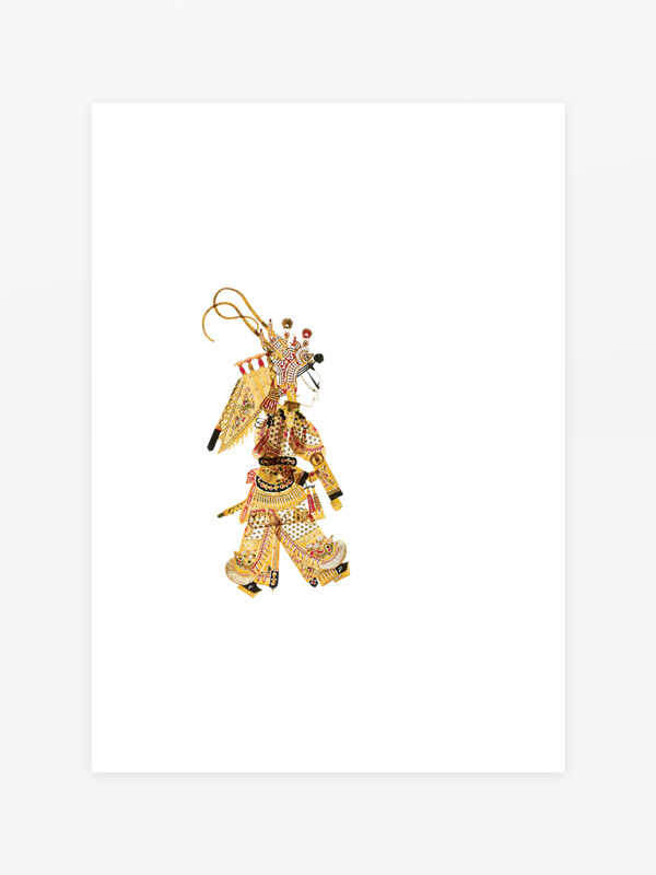 國(guó)粹皮影戲華麗的傳統(tǒng)武士