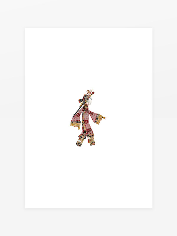 國(guó)粹皮影戲婦人角色