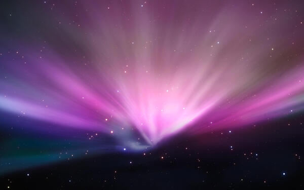 紫色梦幻夜空背景