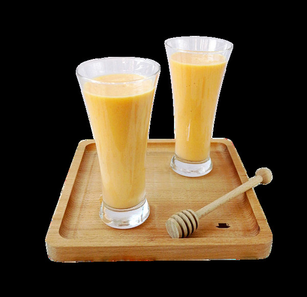 營養(yǎng)美味的蜂蜜芒果奶昔飲品