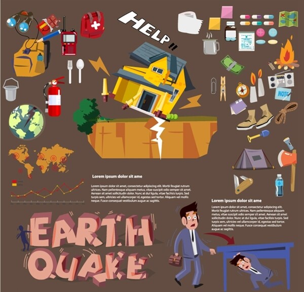 地震预防信息图图片