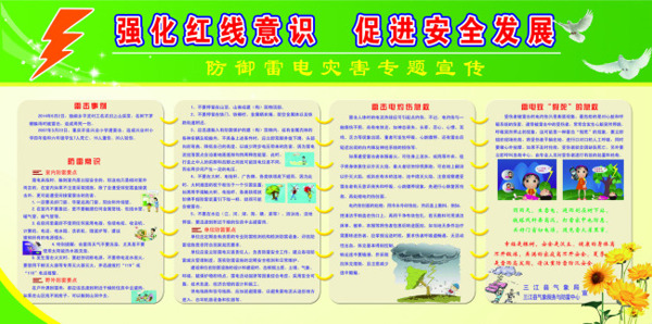 氣象局安全生產(chǎn)月防雷宣傳