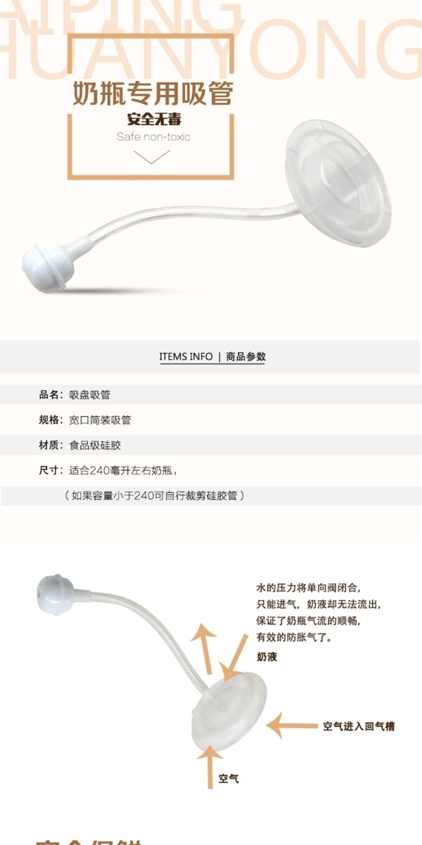 奶瓶專用吸管詳情圖