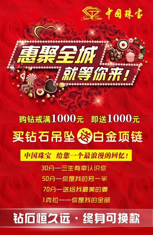 珠寶海報圖片