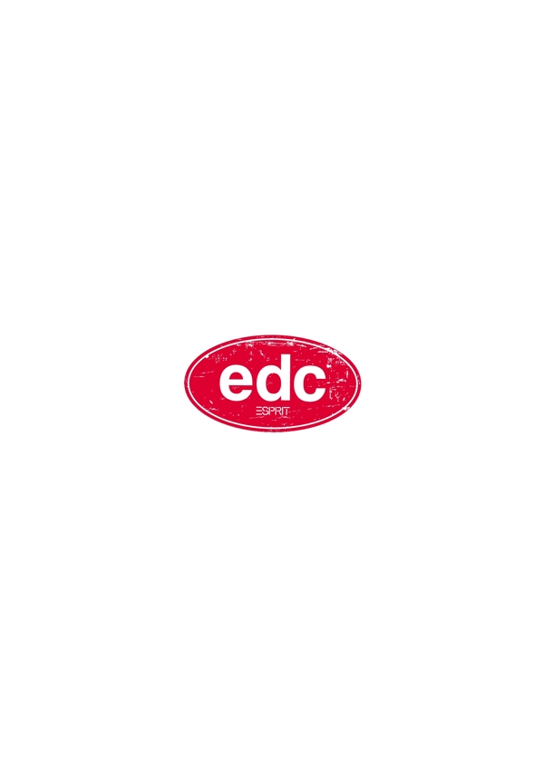 EDCbyEspritlogo设计欣赏EDCbyEsprit服饰品牌LOGO下载标志设计欣赏