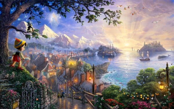風(fēng)景動漫圖片