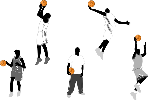 具代表性的篮球动作