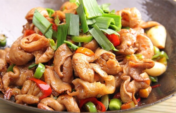 干鍋肥腸美食
