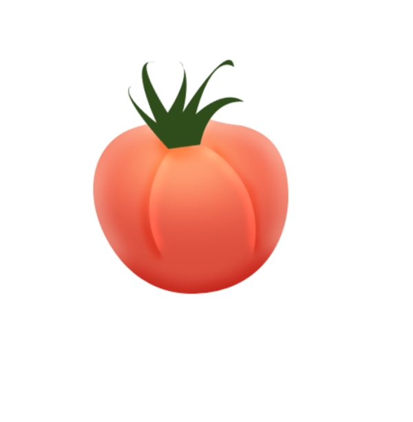番茄水果失量图