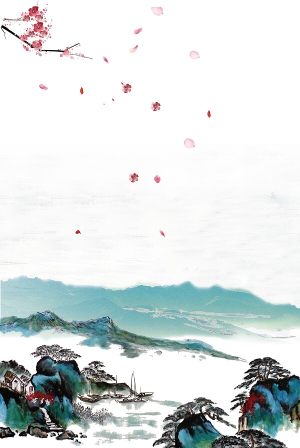 中國(guó)風(fēng)背景