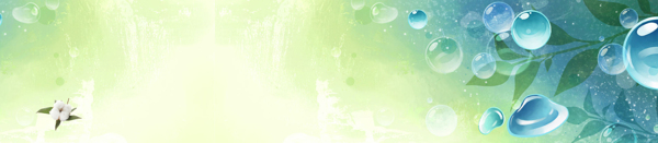 淘寶夢幻清新背景banner