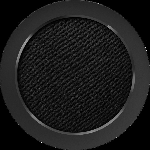黑色质感圆盘png元素素材